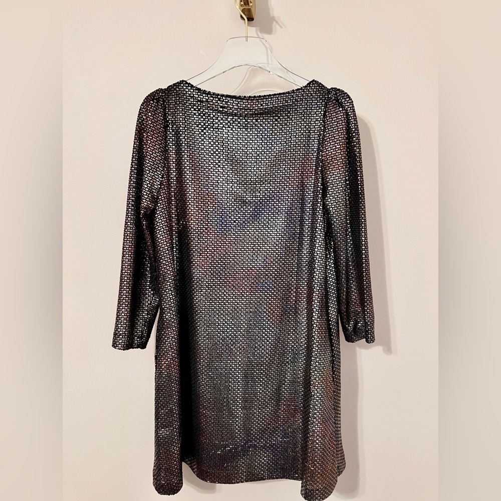 Free People Iridescent Long Sleeve Mini Dress - Picture 16 of 16